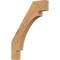 Ekena Millwork 3 1/2"W x 26"D x 34"H Merced Smooth Knee Brace, Western Red Cedar BRC04X26X34MRC00SWR - alternate 1